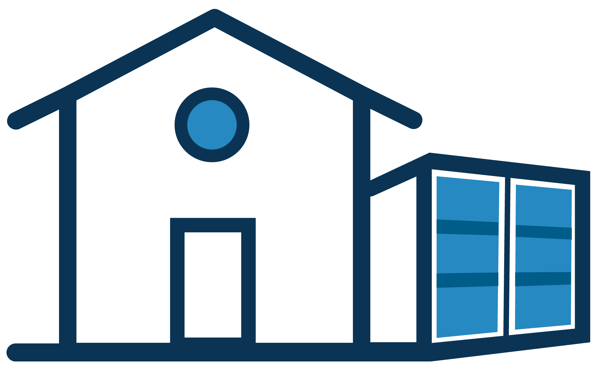 Opslagcontainer aan huis